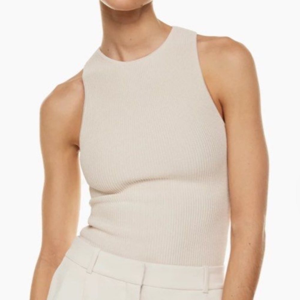 Babaton Sculpt Knit Racer Tank
